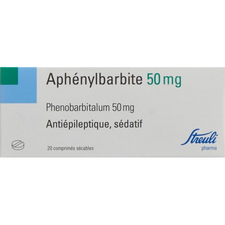Aphenylbarbit Streuli Tabletten 50mg 20 Stück