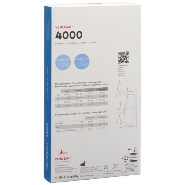 VENOSAN 4002 A-D KKL2 L long cut marocco 1 пара