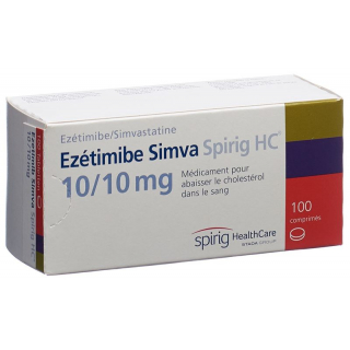 Ezetimib Simva Spirig HC Tabletten 10/10mg 100 Stück