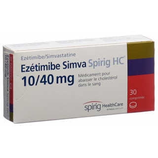Ezetimib Simva Spirig HC Tabletten 10/40mg 30 Stück