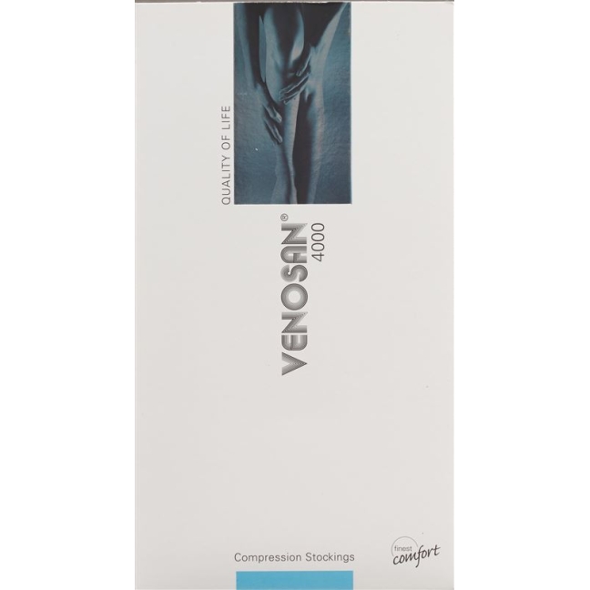VENOSAN 4002 A-D KKL2 M довгий чорний 1 пара