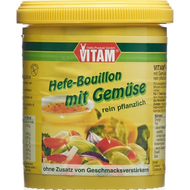 Паста дріжджова Vitam Bouillon з овочами без глютену Ds 1 кг