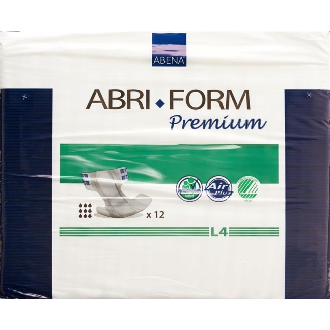 Abri-Form Premium L4 100-150 см зелений велика потужність всмоктування 4000 мл