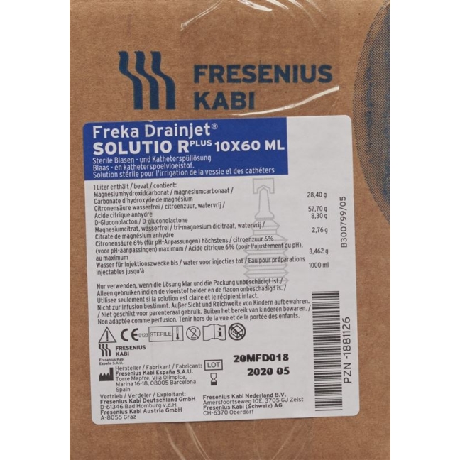 Катетерна іригація Solutio R 10x 60 мл