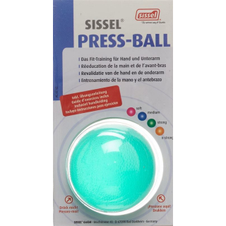 SISSEL Пресс-мяч крепкий зеленый
