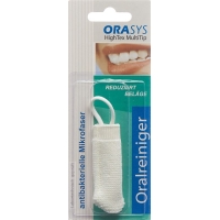 Очищувач язика Orasys з мікрофібри на 1 палець
