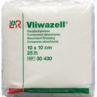 Вбираючий компрес Vliwazell 10х10 см 25 шт