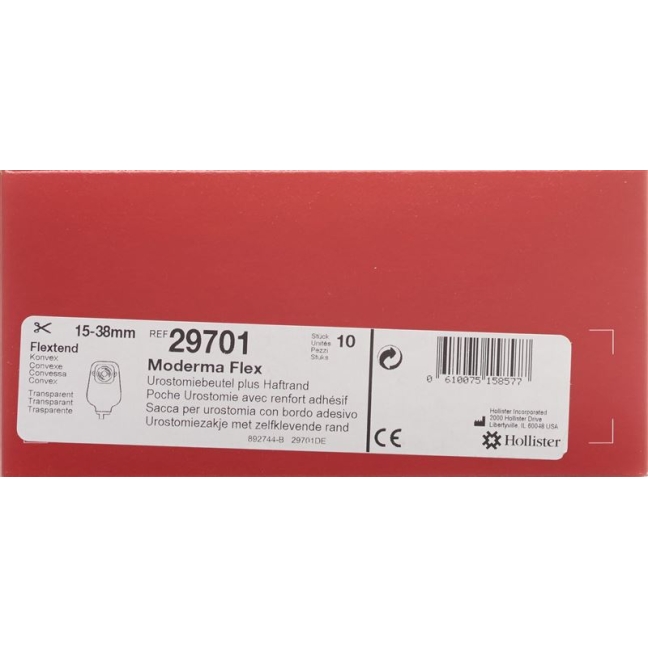 MODERMA FLEX Uro 1t клейка кромка -38mm conv tra 10 шт.