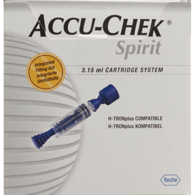 Accu-chek Spirit Ampullen System 3.15ml 25 Stück