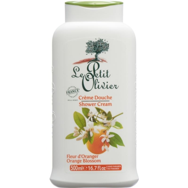 Le Petit Olivier Creme Douche Bottle Orange Extra 500 мл