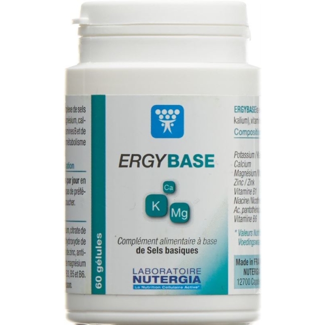 Нутергія Ergybase Gelules 60 шт