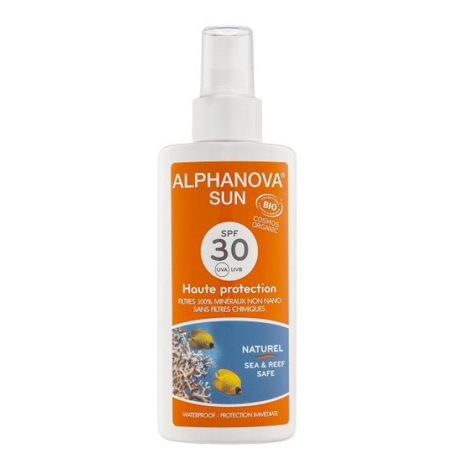 Alphanova Sun Spray Bio Sf30 O Nanopartik 125ml