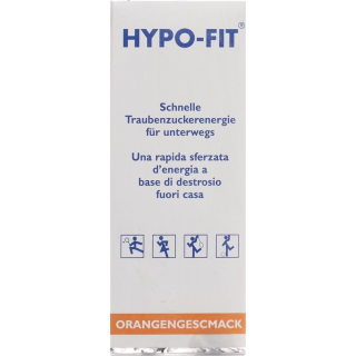 Hypo-fit Flüssigzucker Orange Beutel 12 Stück