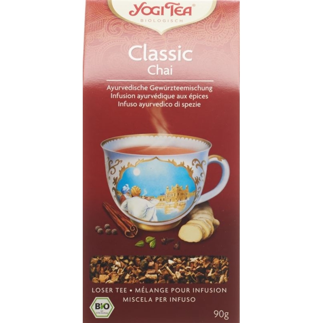 Yogi Tea Classic CHAI Cinnamon Spice розсипчастий 90 г