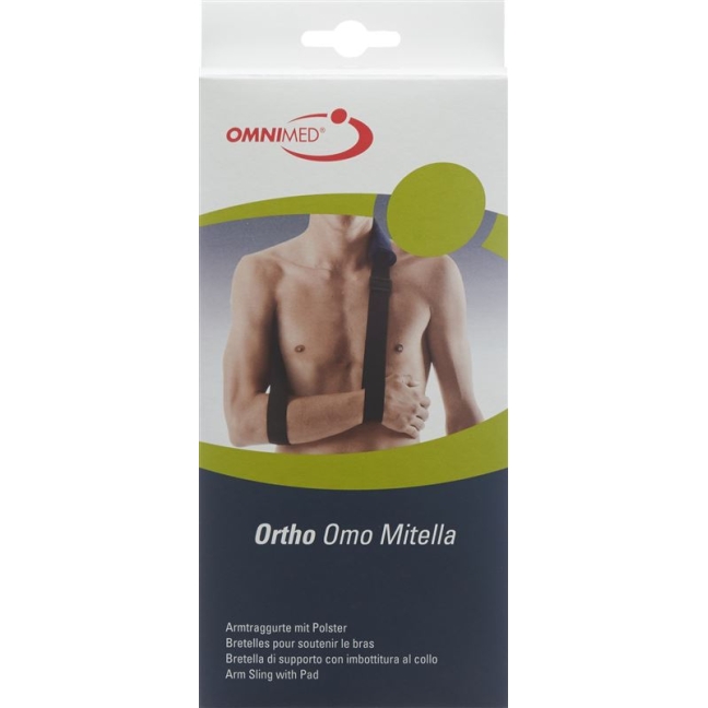 OMNIMED Орто нарукавник Mitella S-XL гепол синьо-чорний