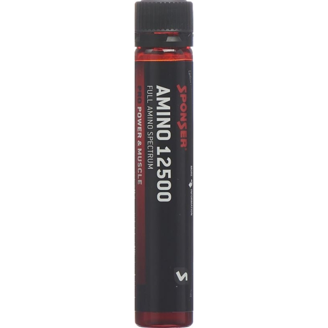 Sponser Amino 12500 Cherry Ampoule 25мл