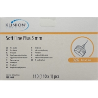 Голка Klinion Soft Fine Plus Pen Needle 5 мм 32G 110 шт