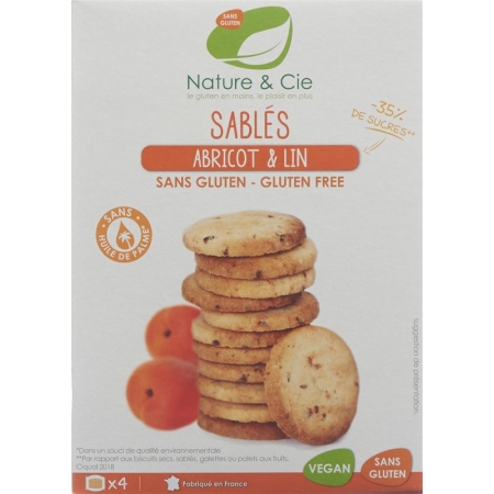Печиво Nature&amp;cie з абрикосами без глютену 120г