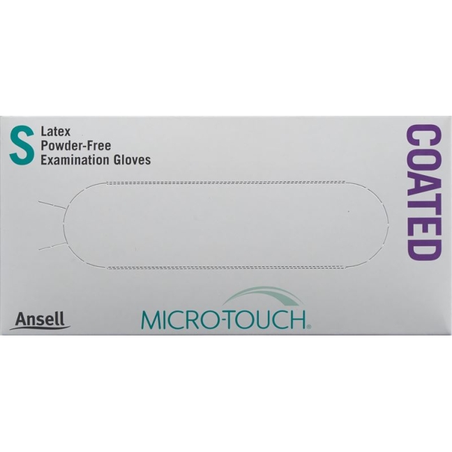 Оглядові рукавички Micro-Touch Coated S Box 100 шт