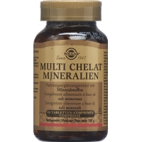 SOLGAR Multi Chelate Minerals Табл