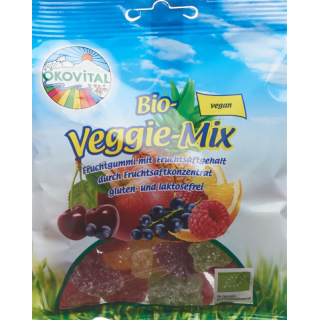 Ökovital Fruchtgummi Veggie Mix Gelatine 100 g