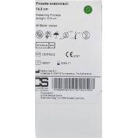 CS Clina Star Щипці анатомічні одноразові 14,5 см стерильні 20 р CS Clina Star Щипці анатомічні одноразові 14,5 см стерильні 20 р