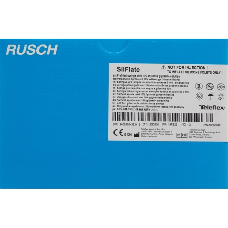 Rüsch Silflate Vorgef Spri 10% Waess Glycer 10 шт