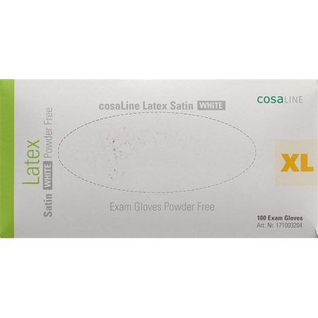 Cosaline Uhs XL Latex Sat Белый без порошка 100 шт.