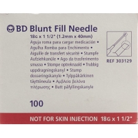 Безпечна канюля BD Blunt Fill 100 шт