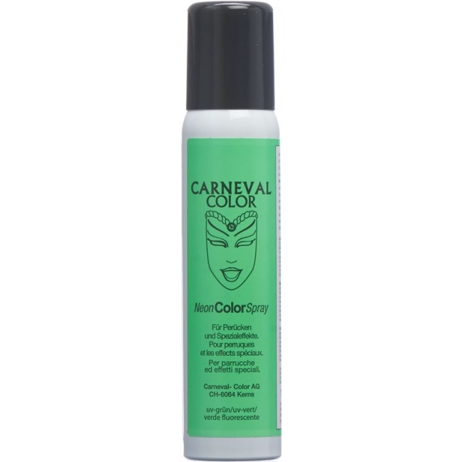 Carneval Color Neon Color Spray яскраво-зелений 100 мл