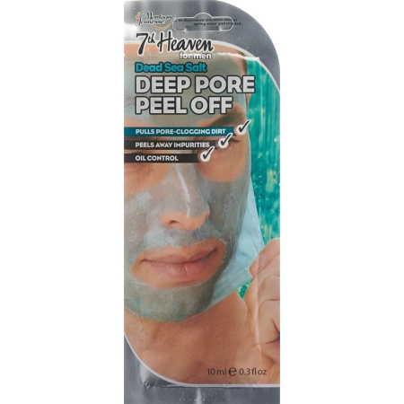 Маска для обличчя 7th Heaven Peel-off для чоловіків 10 мл