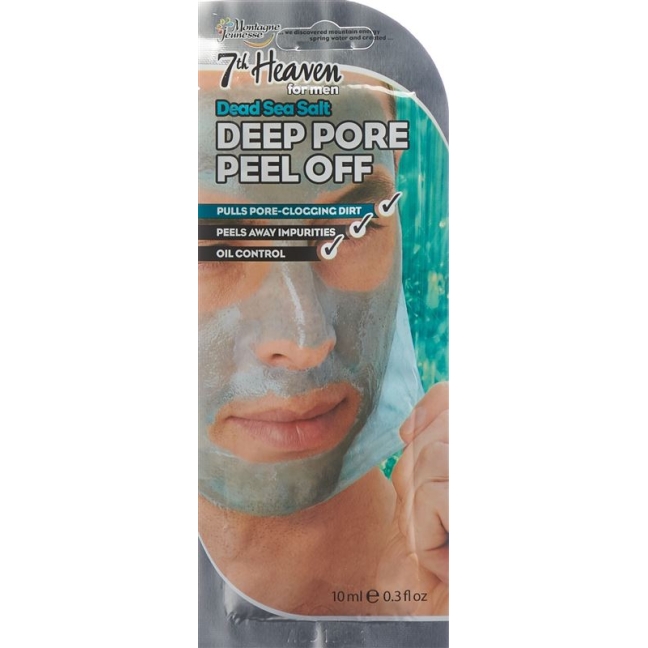 Маска для обличчя 7th Heaven Peel-off для чоловіків 10 мл