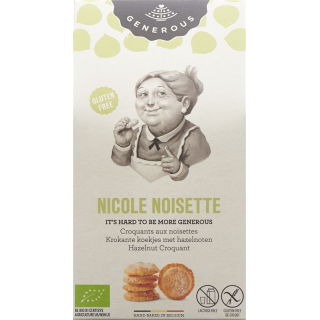 Generous Nicole Noisette Biscuit Glutenfrei 100g