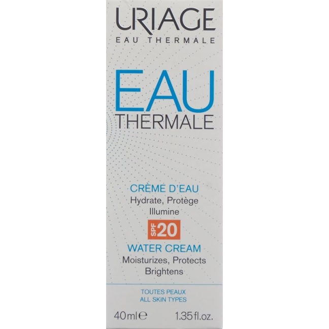 Uriage Creme D'eau Legere SPF 20 Tube 40ml