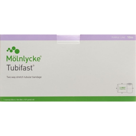 Бинт трубчастий TUBIFAST 20смx10м фіолетовий