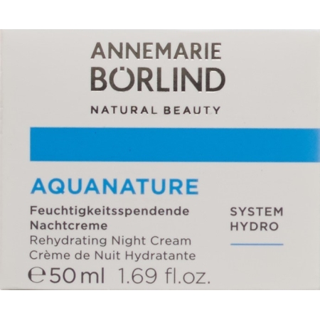Boerlind Aquanature зволожуючий нічний крем 50 мл