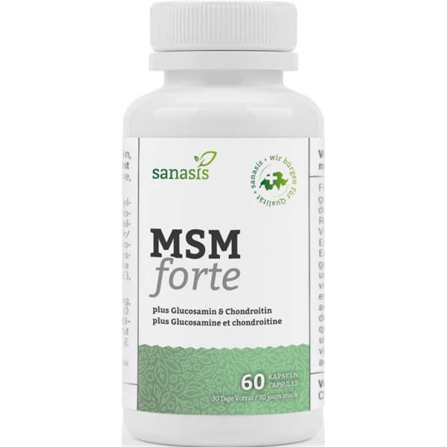 SANASIS MSM глюкозамін і хондроїтин капс