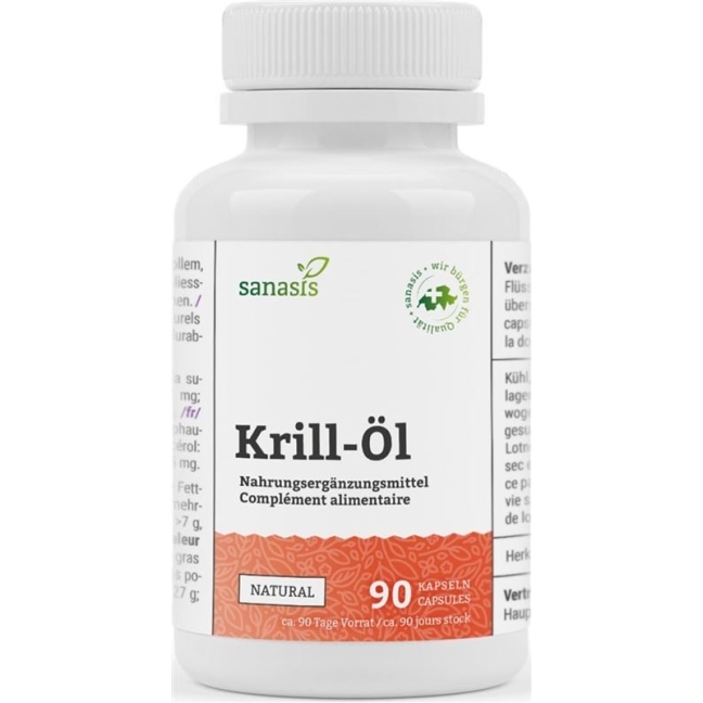 Sanasis Krill Oil капсули 90 шт