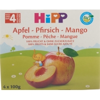 Hipp fruit break яблуко персик манго 4 х 100 г Hipp fruit break яблуко персик манго 4 х 100 г