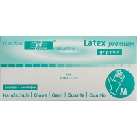 GRIBI Unters Handsch M Latex без пудри unst