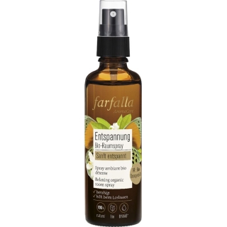 Farfalla Organic Room Spray Нежно расслабляющий апельсиновый цвет 75 мл