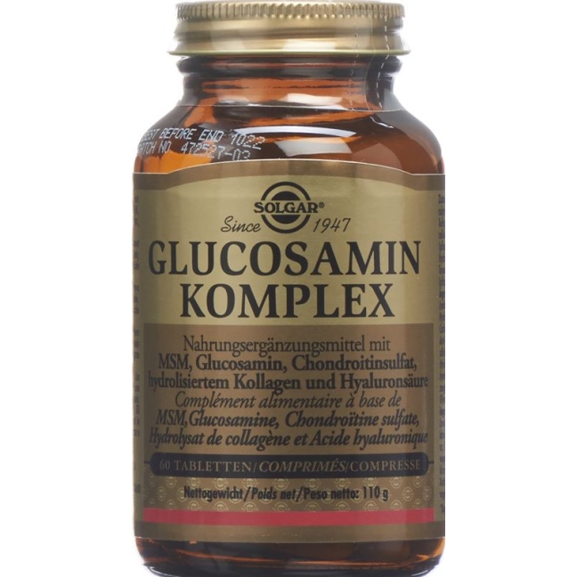 SOLGAR glucosamine complex табл