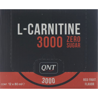Qnt L-carnitine Shot 3000mg 12x 80ml