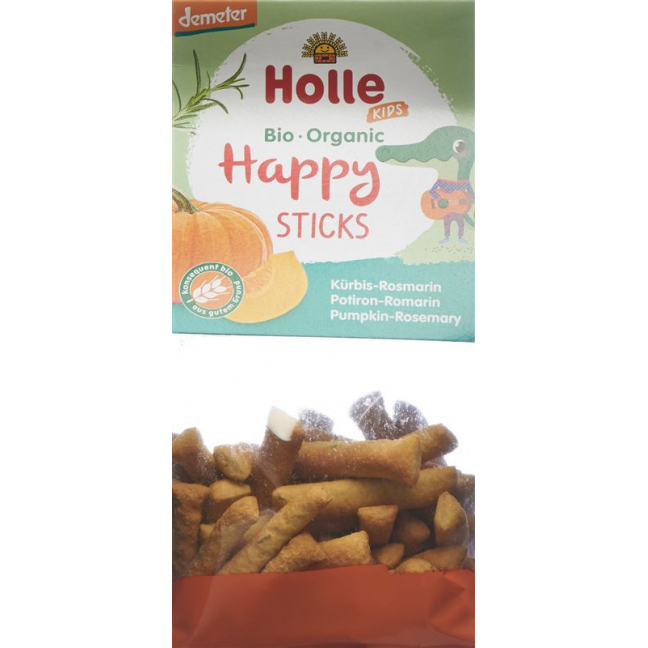 Holle Happy Sticks тыква с розмарином в пакетике 100 г
