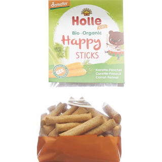 Holle Happy Sticks Пакетик с морковью и фенхелем 100 г