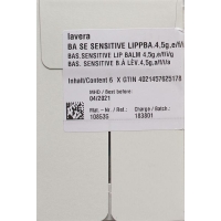 Бальзам для губ Lavera Base Sensitive 6 х 4,5 г