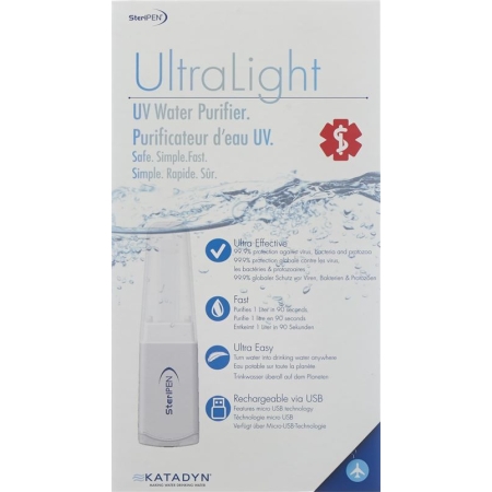 Steripen Ultra Light UV water sanitizer