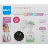 Одномісний молоковідсмоктувач МАМ 2в1 електричний і ручний