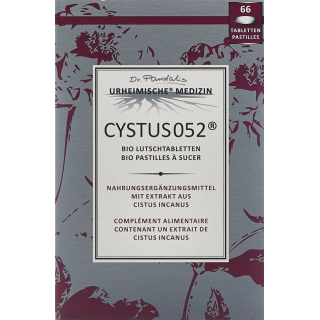 Cystus 052 органические пастилки 66 шт.