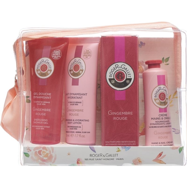 Дорожній набір Roger Gallet Spring Coffret Gingembre Rouge 2019